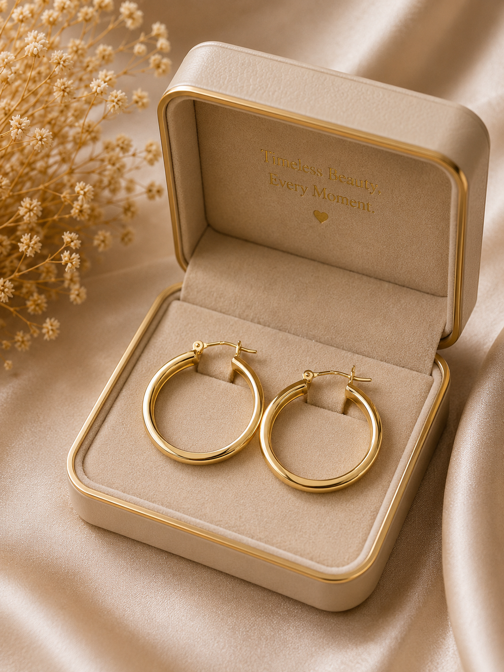 ✨Diamond Hoop Earrings Channel Set 14k Yellow Gold✨